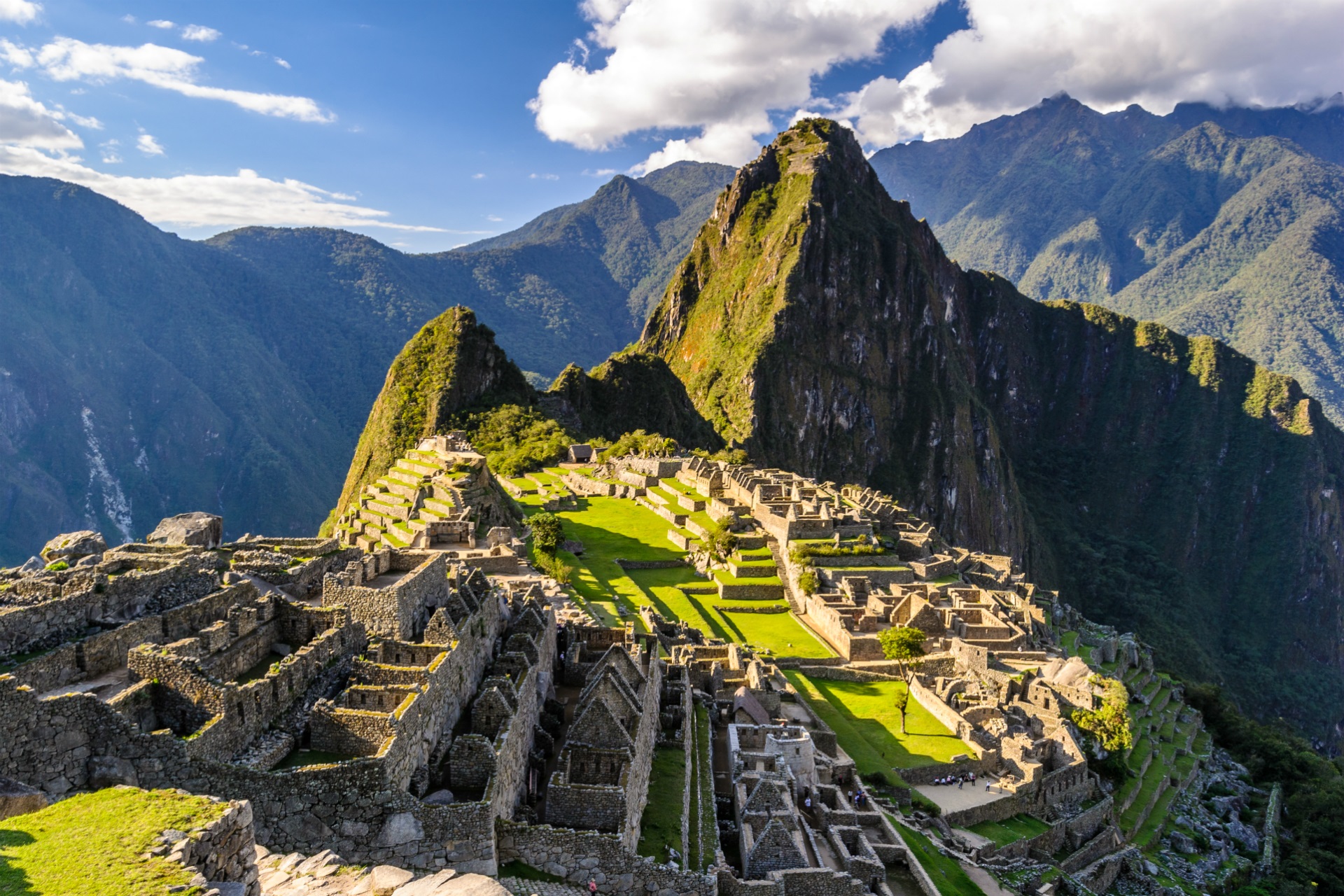 Atardecer en Machu Picchu