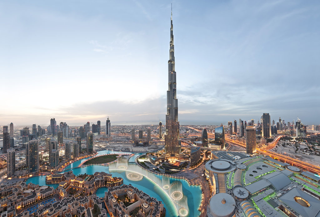 Burj Khalifa (Atardecer) Panorama