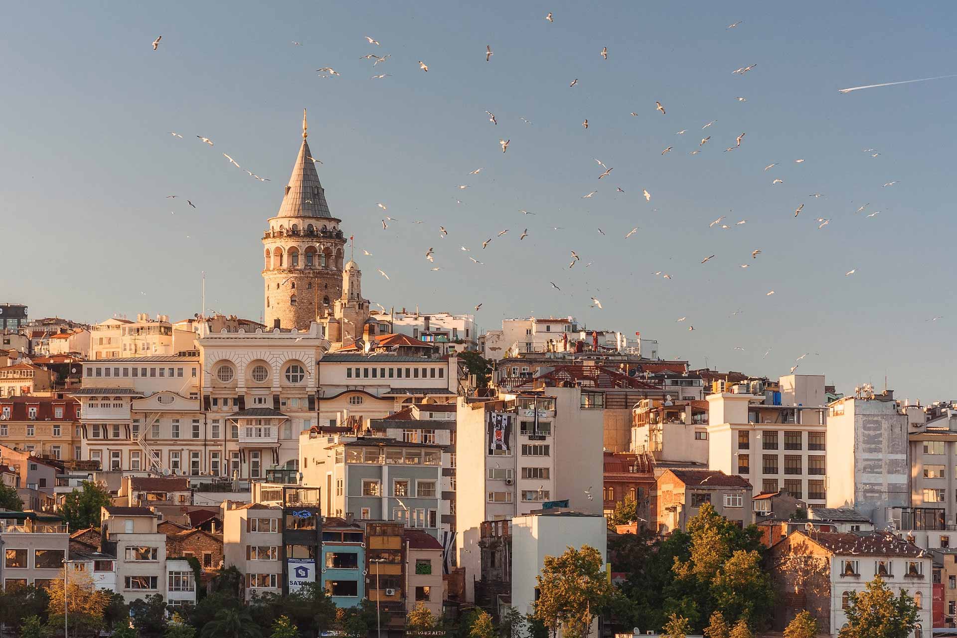 Vista de Estambul Turquia