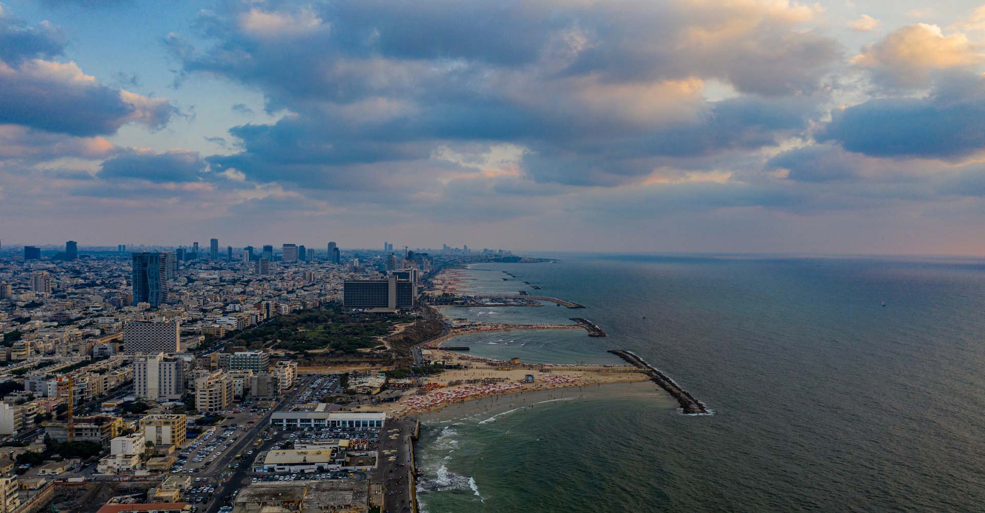 Vista de Tel Aviv Israel