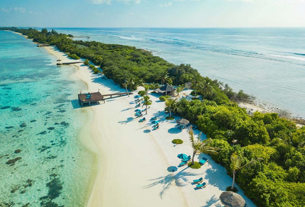 Maldivas Vista aerea